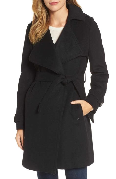 michael kors wool coat petite|Michael Kors petite winter coats.